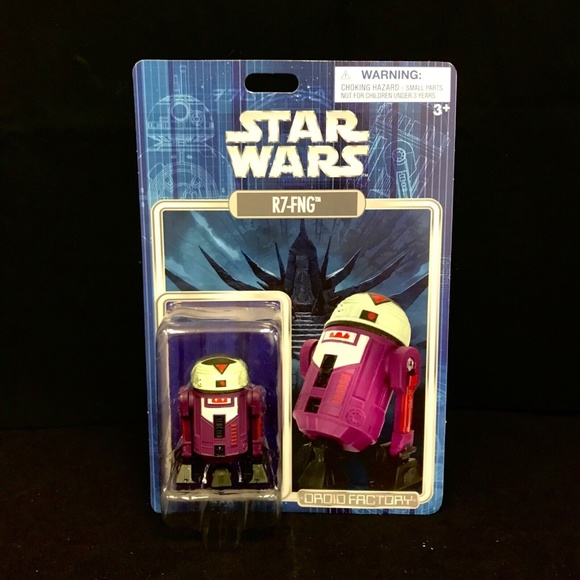 Star Wars Other - 2022 Disney Parks Star Wars Droid Factory Halloween R7-FNG Vampire Action Figure